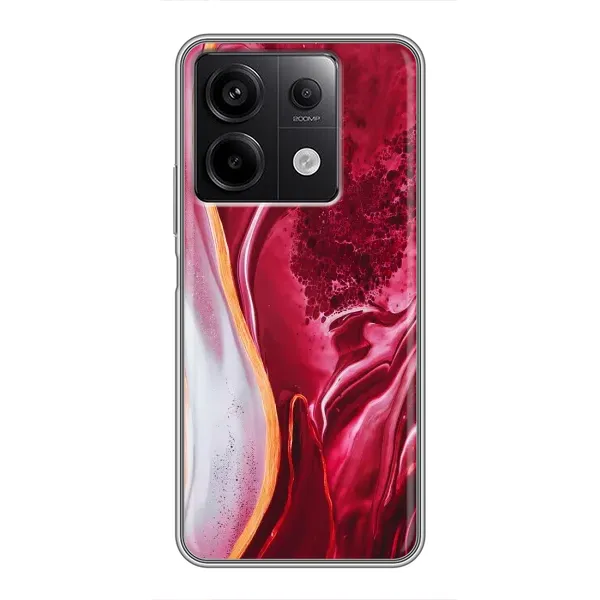 Чохол з принтом «Мрамор червоний» для Xiaomi Redmi Note 13 (5G) Чохол з принтом «Мрамор червоний» для Xiaomi Redmi Note 13 (5G)