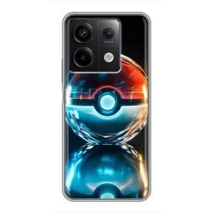 Чехол с Пикачу на Xiaomi Redmi Note 13 (5G) (Мяч Пикачу)