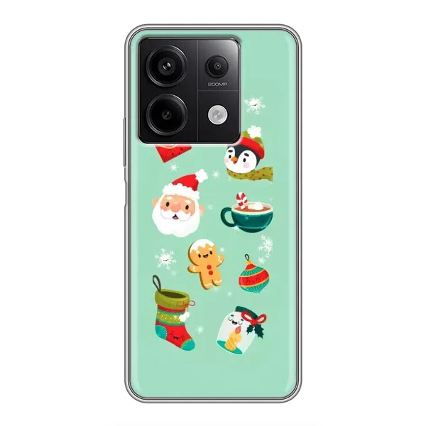 Чехол с принтом «Настроение НГ» для Xiaomi Redmi Note 13 (5G)