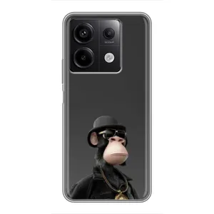 Чехлы с Обезьянами NFT для Xiaomi Redmi Note 13 (5G) (AlphaPrint) (Обезьяна NFT)