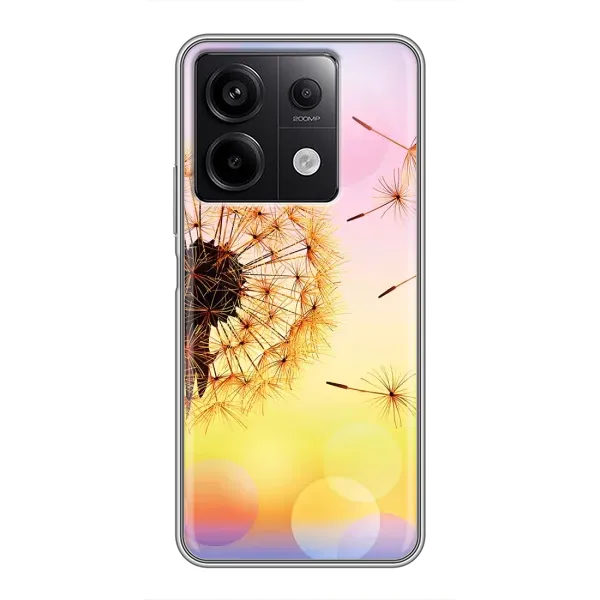 Чехол с принтом «Одуванчик» для Xiaomi Redmi Note 13 (5G)