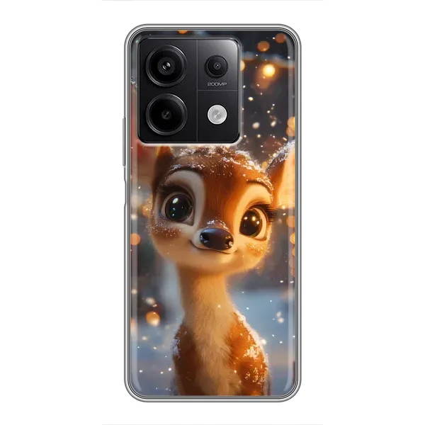 Чохол з принтом «Оленятко серед гірлянд» для Xiaomi Redmi Note 13 (5G) Чохол з принтом «Оленятко серед гірлянд» для Xiaomi Redmi Note 13 (5G)
