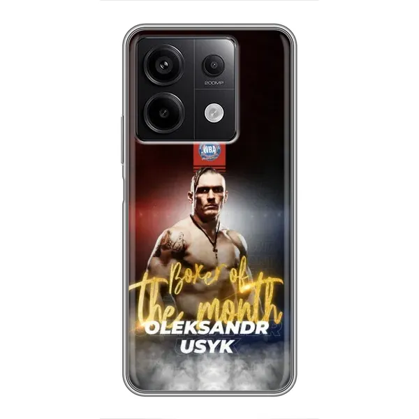 Чохол з принтом «Olexandr Usyk» для Xiaomi Redmi Note 13 (5G) Чохол з принтом «Olexandr Usyk» для Xiaomi Redmi Note 13 (5G)