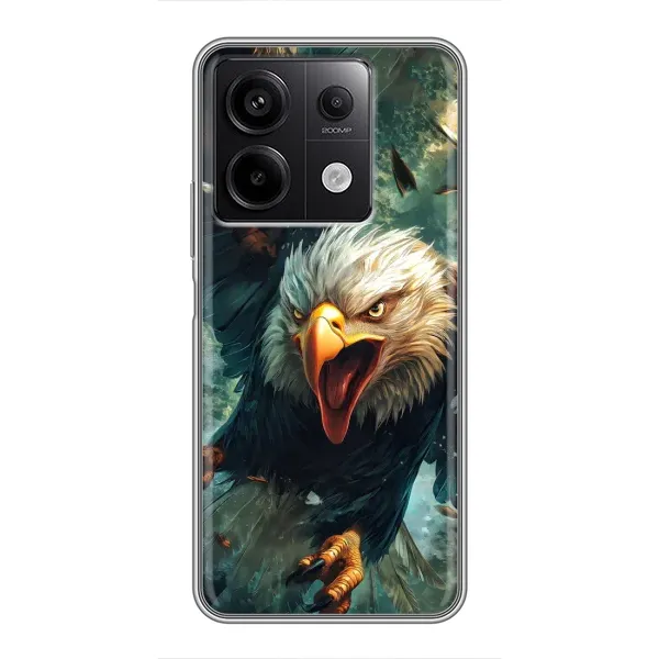 Чохол з принтом «Орел у польоті» для Xiaomi Redmi Note 13 (5G)