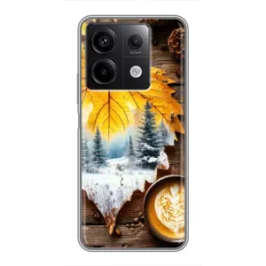 Чохол з принтом «Осінньо-зимова кава» для Xiaomi Redmi Note 13 (5G)