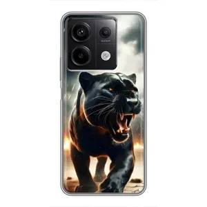 Чохол з картинкою 'Хижаки' для Xiaomi Redmi Note 13 (5G) (Чорна пантера)