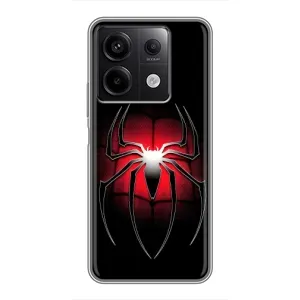 Чехол с человеком пауком для Xiaomi Redmi Note 13 (5G) - (AlphaPrint)
