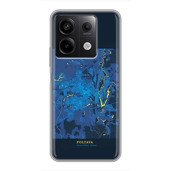 Чехол с принтом «Полтава» для Xiaomi Redmi Note 13 (5G)