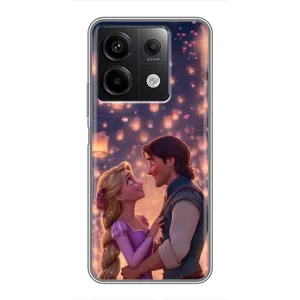 Чехол Рапунцель для Xiaomi Redmi Note 13 (5G) (Принцесса и принц)