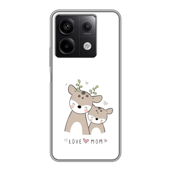 Чохол з принтом «Оленята мама і малюк» для Xiaomi Redmi Note 13 (5G) Чохол з принтом «Оленята мама і малюк» для Xiaomi Redmi Note 13 (5G)