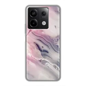 Мраморный чехол на Xiaomi Redmi Note 13 (5G) (VPrint) (Пурпурный Мрамор)