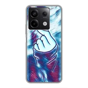 Чехол с принтом «Радужное сердце» для Xiaomi Redmi Note 13 (5G)