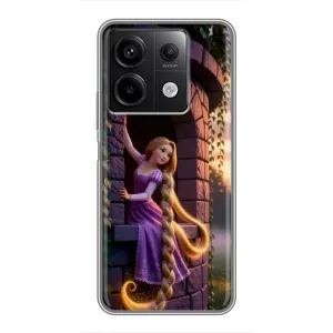 Чехол Рапунцель для Xiaomi Redmi Note 13 (5G) (Рапунцель на башне)