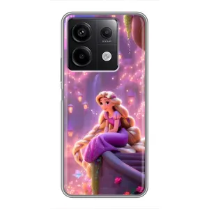 Чехол Рапунцель для Xiaomi Redmi Note 13 (5G) (Рапунцель в замке)