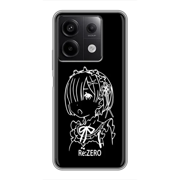 Чехол с принтом «Re: Zero» для Xiaomi Redmi Note 13 (5G)
