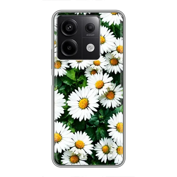 Чехол с принтом «Ромашки» для Xiaomi Redmi Note 13 (5G)