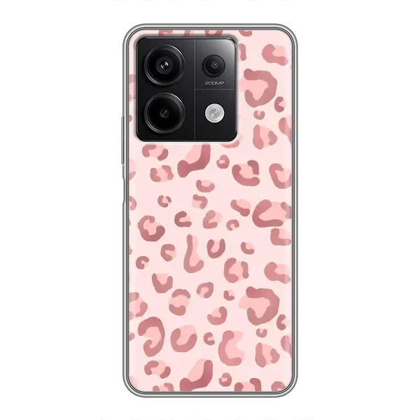 Чехол с принтом «Розовый леопард» для Xiaomi Redmi Note 13 (5G)