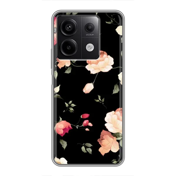 Чохол з принтом «Трояндочки» для Xiaomi Redmi Note 13 (5G) Чохол з принтом «Трояндочки» для Xiaomi Redmi Note 13 (5G)