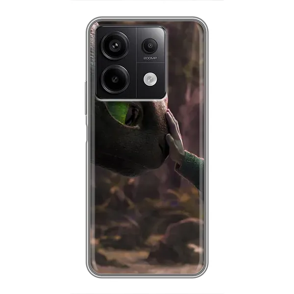 Чехол с принтом «Сцена с драконом» для Xiaomi Redmi Note 13 (5G)