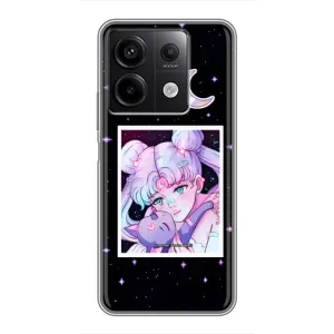Чехол с принтом «Сейлор Мун» для Xiaomi Redmi Note 13 (5G)