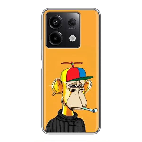 Чехол с принтом «Скучающая Обезьяна NFT» для Xiaomi Redmi Note 13 (5G) Чехол с принтом «Скучающая Обезьяна NFT» для Xiaomi Redmi Note 13 (5G)