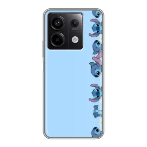 Чехол с принтом Стич на Xiaomi Redmi Note 13 (5G) (Стич фон)