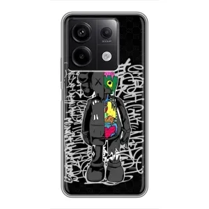Чехол с принтом «Стиль Bearbrick» для Xiaomi Redmi Note 13 (5G)