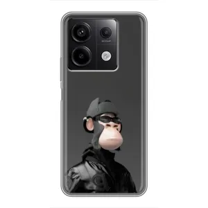 Чехлы с Обезьянами NFT для Xiaomi Redmi Note 13 (5G) (AlphaPrint) (стильная обезьяна NFT)