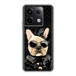 Чехол с принтом «Стильная собака» для Xiaomi Redmi Note 13 (5G)
