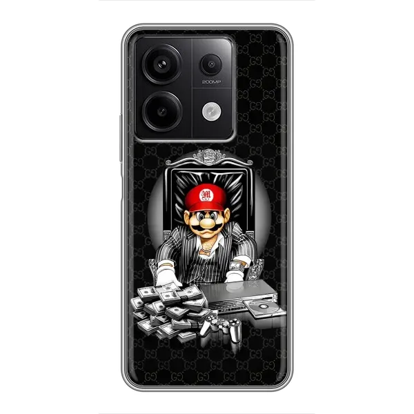Чехол с принтом «Супер Марио» для Xiaomi Redmi Note 13 (5G)