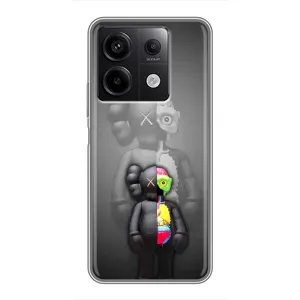 Чехол с принтом «Тело Bearbrick» для Xiaomi Redmi Note 13 (5G)