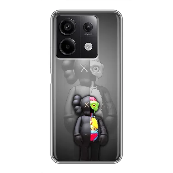 Чехол с принтом «Тело Bearbrick» для Xiaomi Redmi Note 13 (5G)