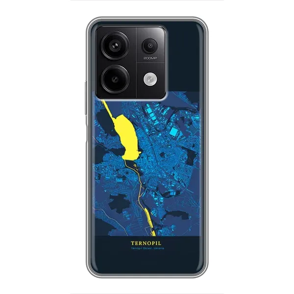 Чехол с принтом «Тернополь» для Xiaomi Redmi Note 13 (5G)