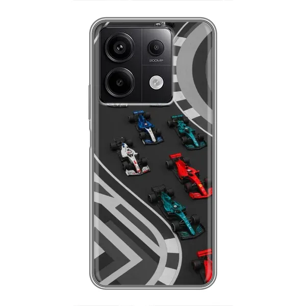 Чехол с принтом «Трасса Ф1» для Xiaomi Redmi Note 13 (5G)