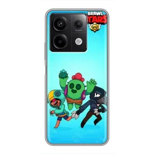 Чехол с принтом «Трио героев» для Xiaomi Redmi Note 13 (5G)