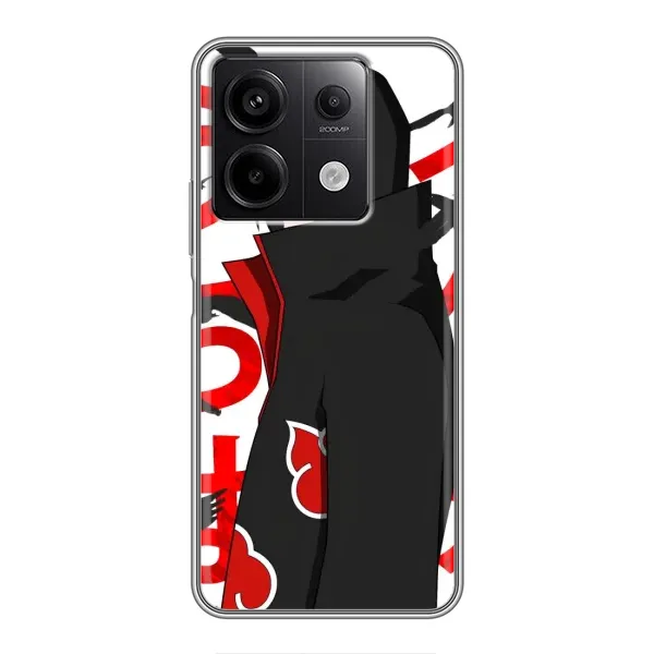 Чохол з принтом «Учиха Ітачи» для Xiaomi Redmi Note 13 (5G)