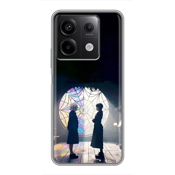 Чехол с принтом «Уэнздей и Инид» для Xiaomi Redmi Note 13 (5G) Чехол с принтом «Уэнздей и Инид» для Xiaomi Redmi Note 13 (5G)