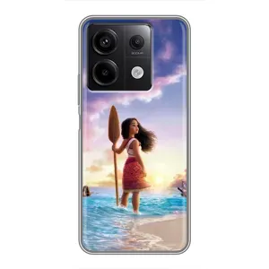 Чехол с мультфильмом Моана Xiaomi Redmi Note 13 (5G) (Моана с веслом)