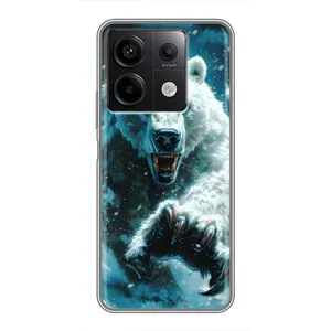 Чохол з картинкою 'Хижаки' для Xiaomi Redmi Note 13 (5G) (Полярний ведмідь)