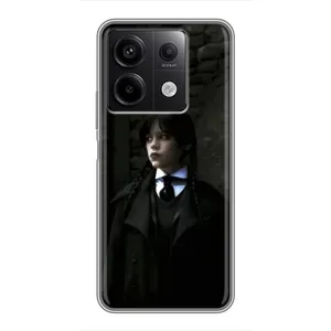 Чехол с дизайном Венздей 2 на Xiaomi Redmi Note 13 (5G) (Темный стиль Уэнздей)