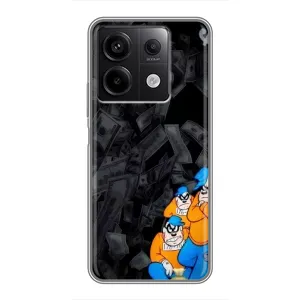 Чехол с принтом «Воры» для Xiaomi Redmi Note 13 (5G)