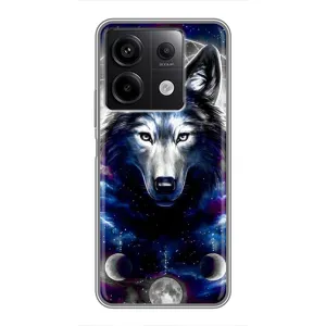 Чехол с принтом «Волк» для Xiaomi Redmi Note 13 (5G)