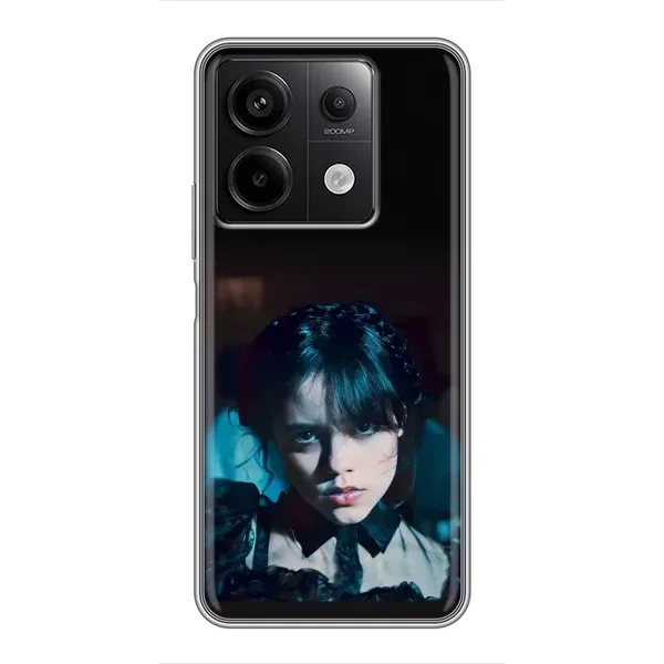 Чехол с принтом «взгляд Уэнздей» для Xiaomi Redmi Note 13 (5G) Чехол с принтом «взгляд Уэнздей» для Xiaomi Redmi Note 13 (5G)