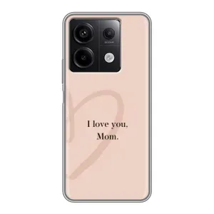 Чохол з принтом «Серце мамі» для Xiaomi Redmi Note 13 (5G)