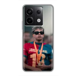 Чохол з футболістом Ламін Ямаль Xiaomi Redmi Note 13 (5G) (Ямаль Барса)