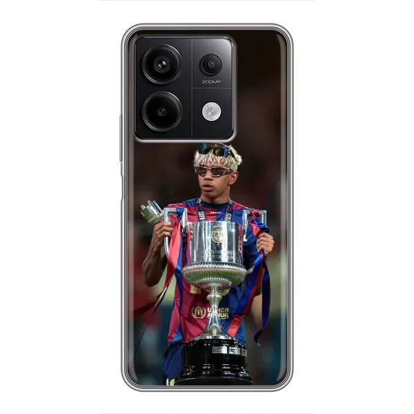 Чохол з принтом «Ямаль з кубком» для Xiaomi Redmi Note 13 (5G) Чохол з принтом «Ямаль з кубком» для Xiaomi Redmi Note 13 (5G)