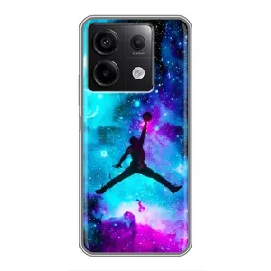 Чехлы для Xiaomi Redmi Note 13 (5G) - с картинкой JORDAN (AlphaPrint) (Яркий Джордан)
