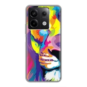 Чохол з принтом «Яскравий Лев» для Xiaomi Redmi Note 13 (5G)