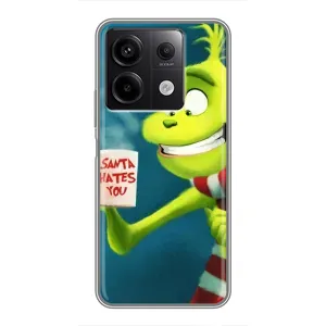 Різдвяні Чохли для Xiaomi Redmi Note 13 (5G) (VPrint) (Зелений Грінч)