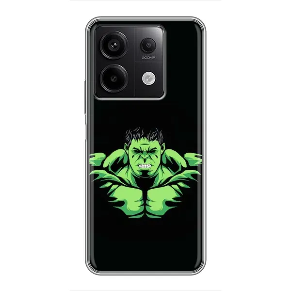 Чохол з принтом «Зелений Халк» для Xiaomi Redmi Note 13 (5G) Чохол з принтом «Зелений Халк» для Xiaomi Redmi Note 13 (5G)
